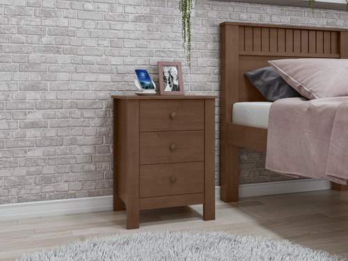 Buro Criado Mudo Maggiore de buró mdp - 67cm x 50cm x 38cm - imbuia clean para comedor