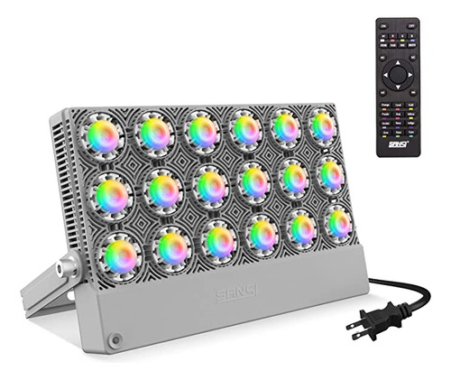 Sgleds Luz De Inundación Led Equivalente A 650 W Rgbw Luce.