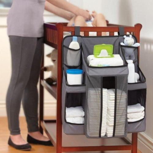 Imagem 2 de 2 de Organizador De Fraldas E Troca Do Bebe Comoda Portatil Berço