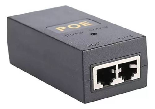 Inyector Poe 48v 0,5a - 24w Con Cable De Poder Incluido