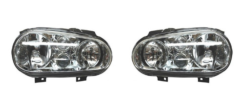 Par Faros Vw Golf 2005-2006-2007 C/faro Niebla Tyc