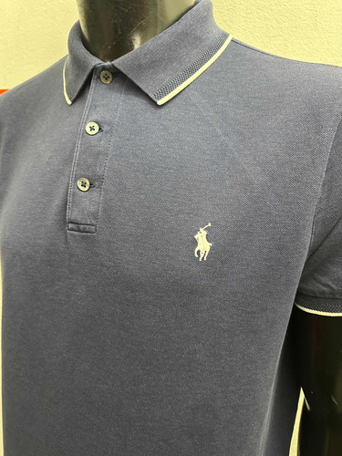 Chomba Polo Ralph Lauren Slim Fit Streetch Mesh Talle Large