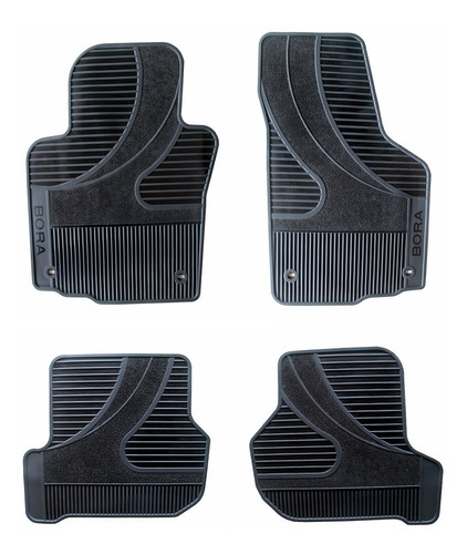 Set 4 Tapetes Originales Vw Bora 2005-2012 Envio Gratis!