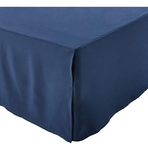 Falda De Cama Plisada, Amazon Basics, Lisa, Poliéster