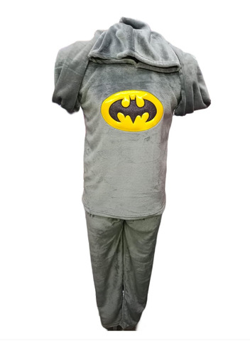 Batman Pijama Adulto Con Capota, Envío Rápido