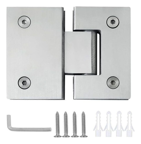 Bisagra De Puerta De Vidrio Con Clip Para Baño, 90, 135, 180