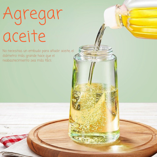 Botella Dispensadora Y Pulverizadora De Aceite 470 Ml