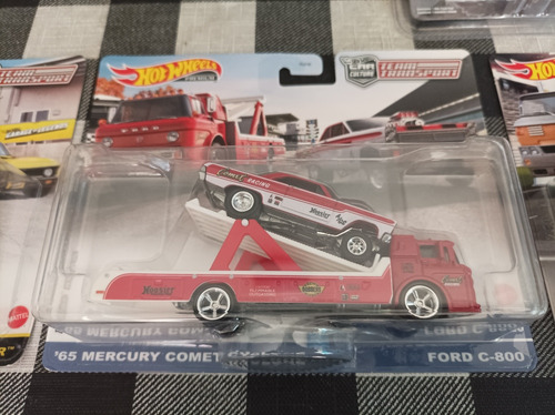 Hot Wheels Premium Mercury Comet Cyclone Kossier Rojo