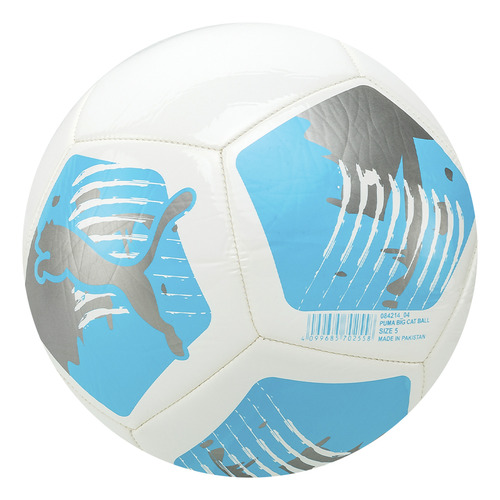 Pelota De Futbol Puma Big Cat Numero 5 Blanca Solo Deportes