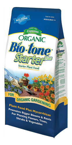 Espoma Organic Bio-tone Starter Plus All Natural Plant Food 