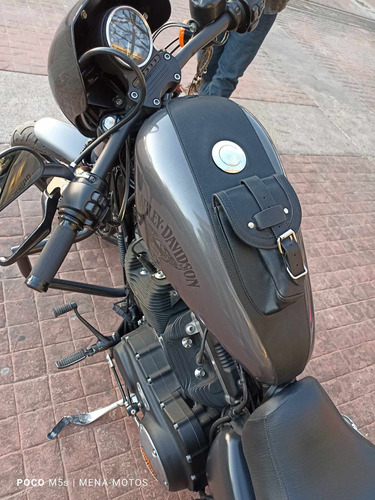 Cubretanque Moto Harley Davidson Sportster Bolsita Emblema