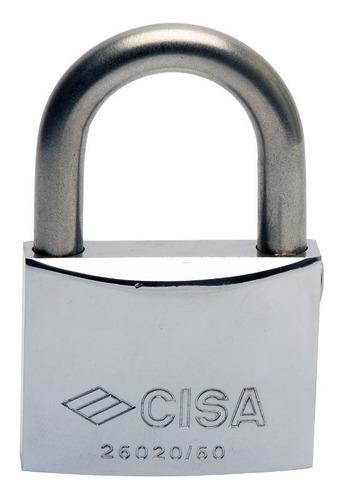Imagen 2 de 10 de Candado De Intemperie Marino 60mm Con 2 Llaves Cisa