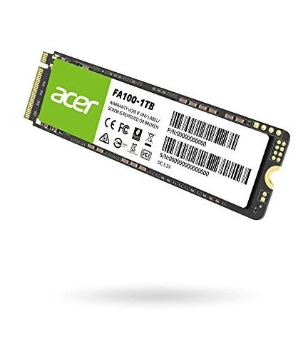Acer Fa100 M.2 Pci Express 3d Nand Nvme Interno Solid S De 1