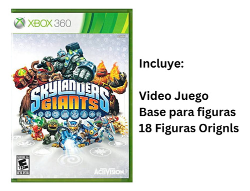 Juegos Y Figuras Xbox 360 Disney Infinity + Skylander Giants (Usado)