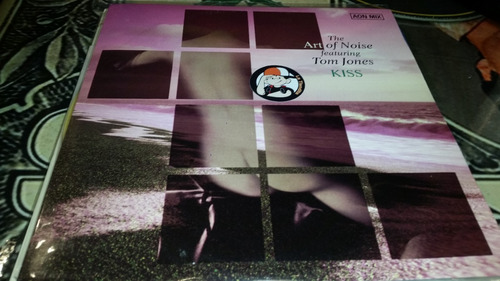 Art Of Noise Feat Tom Jones Kiss Aon Mix Vinilo Maxi Uk 1988