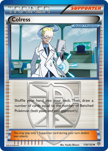 Cartas Pokemon Colress