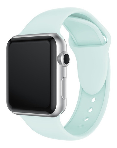 Pulseira De Silicone Para Apple Watch Iwatch 38 40 42 44mm