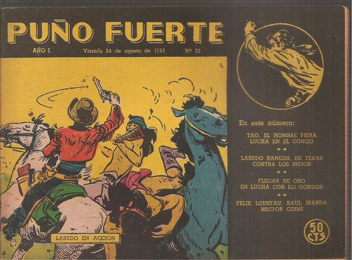 Revista Puño Fuerte Nº 52 Agosto 1951