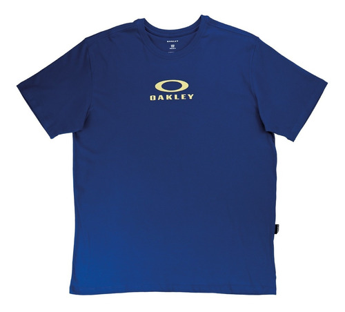 Camiseta Masculina Oakley Bark New Tee Dark Blue Nova Cor