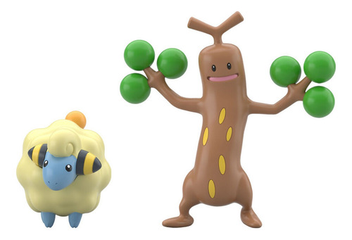 Pokemon Figura Scale World Mareep & Sudowoodo Bandai