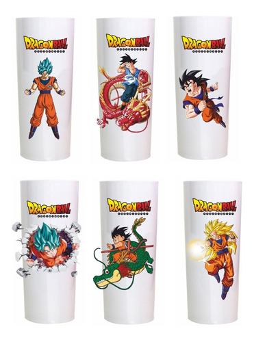 Vasos Acrilico Personalizados Dragon Ball Y Otros