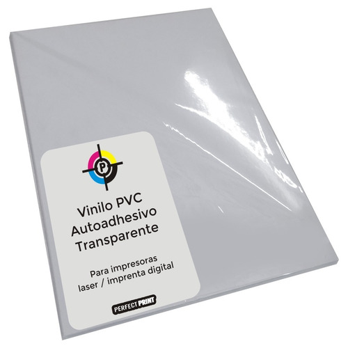 Vinilo Sticker Autoadhesivo Transparente A3+ 20 Hs Pvc Laser
