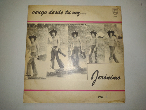 Lp Vinilo Jeronimo Vengo Desde Tu Voz  Balada Pop 