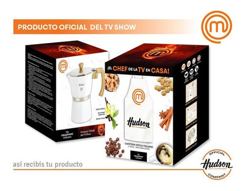 Imagen 4 de 5 de Cafetera Aluminio Esmaltado Blanca Tipo Italiana Induccion 9 Color Blanco