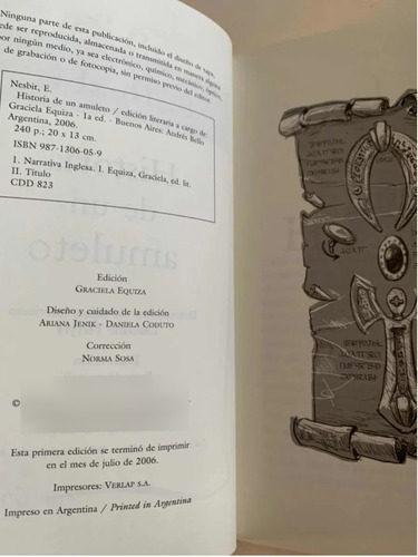 Imagen 3 de 7 de Historia De Un Amuleto / E. Nesbit