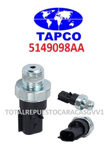 Valvula De Presion De Aceite Chrysler Neón 1995-2006