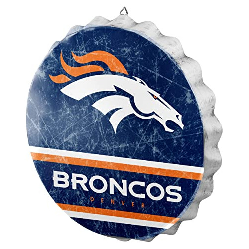 Señal De Chapa De Botella Cap De Denver Broncos De 13 ...