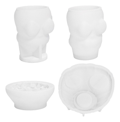 Molde De Silicona De Muñeco De Nieve Molde De Silicona 3d Ju