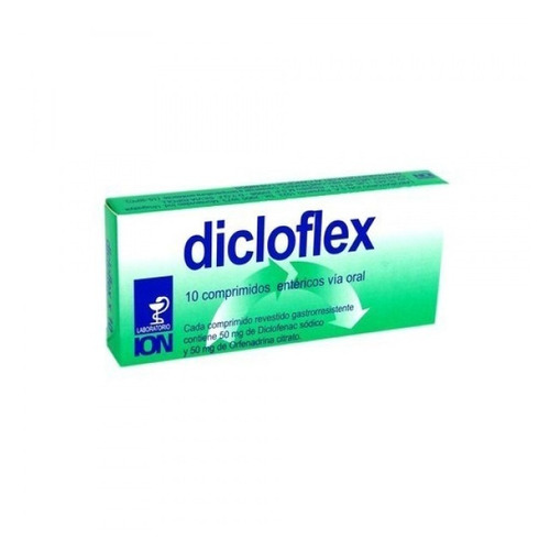 Dicloflex  X 10 Comprimidos