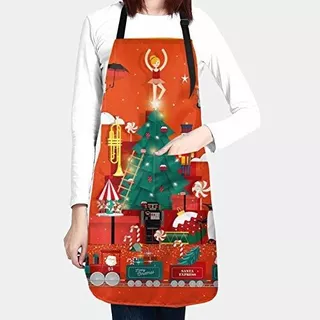 Christmas Toy Store With Gifts Aprons For Women Cooking Baki