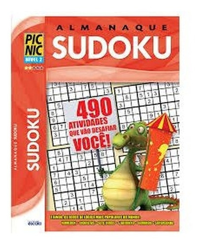 Livro Almanaque Sudoku Autor Editora Escala 