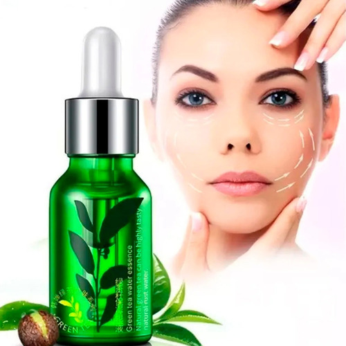 Imagen 7 de 10 de Set 3 Serum Té Verde Granada Vitamina C Hidratan Suavizan