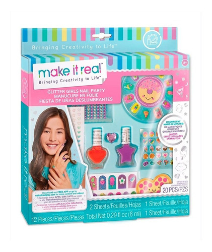 Set Fiesta De Uñas - Make It Real 2306 - Vamos A Jugar 