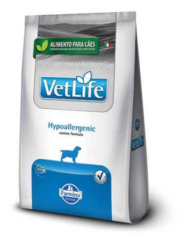 Vet Life Ração Para Cachorro Hypoallergenic 2kg