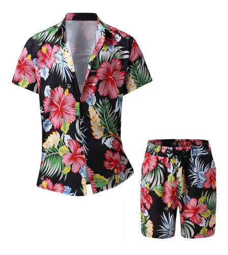 2 Repuesto Traje Tropical Hawaiano Aloha Chandal Para