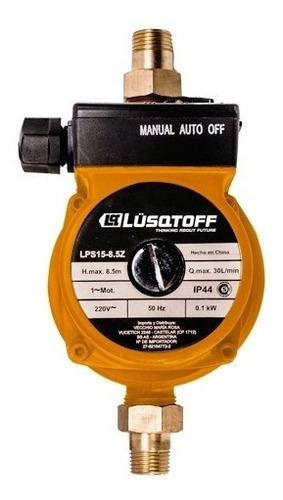 Imagen 3 de 8 de Bomba Presurizadora Elevadora Presion 30l/min Lusqtoff Je