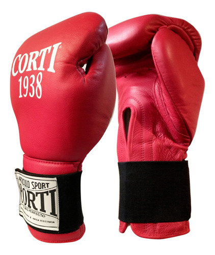 Guantes De Boxeo Corti 14 Oz Cuero Entrenamiento Kickboxing