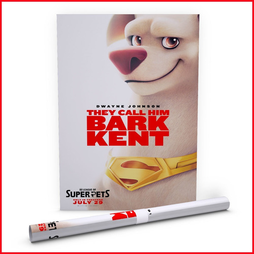 Poster Pelicula Dc League Of Super Pets #5 - 40x60cm