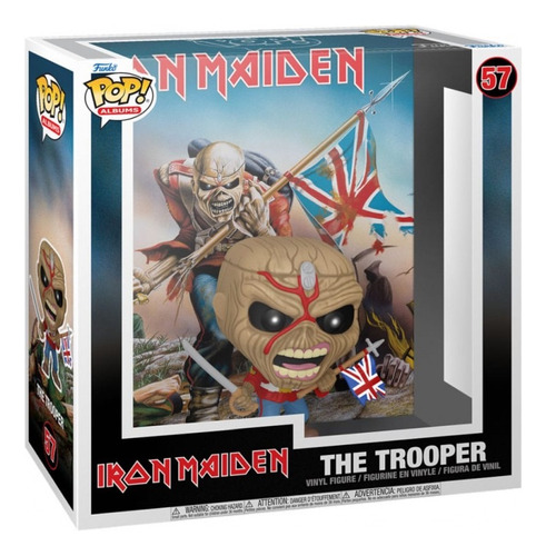 Iron Maiden The Trooper Funko Pop! Album Figure With Case