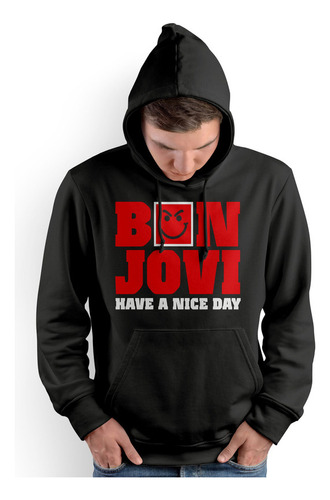 Polera Cap Bon Jovi Nice Day (d1656 Boleto.store)