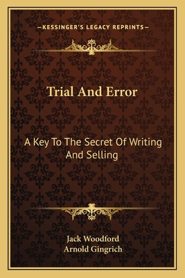 Libro Trial And Error: A Key To The Secret Of Writing And...