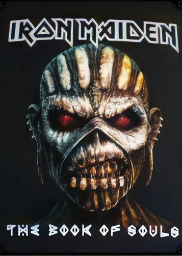 Póster Iron Maiden Autoadhesivo 60x42cm #114