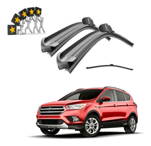 Plumas Limpiaparabrisas Blade Ford Escape 2017 A 2019 Set