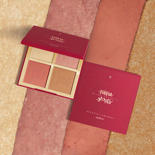 Paleta Multifuncional Cor 01 Niina Secrets Luminous 12g