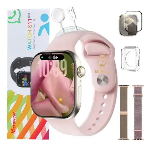 Microwear S11 Pro Rosa AMOLED