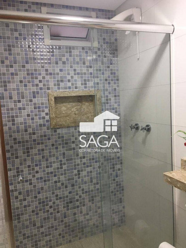 Imagem 19 de 30 de Todo Planejado E Decorado! Vista Mar! Apartamento Com 3 Dormitórios À Venda, 128 M² Por R$ 900.000 - Canto Do Forte - Praia Grande/sp - Ap4135